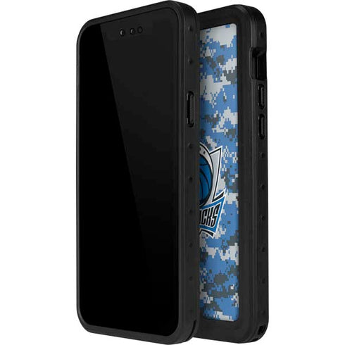 NBA Dallas Mavericks Digi Camo iPhone 15 Plus Waterproof Case